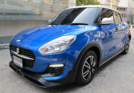2025 SUZUKI SWIFT 1.2 GL AUTO สีน้ำเงิน-ขาว ปุ่มSTART