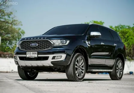 Ford Everest 2.0 Bi-Turbo Titanium+ 4x4 ปี 2021 สายลุย กิจกรรมแน่น แบกของได้เยอะ คันนี้เอาอยู่