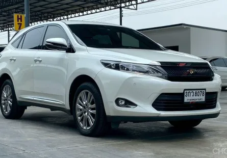 Toyota HARRIER (Premium) น้ำมันล้วน ตัว Top: หลังคาแก้ว | 2014