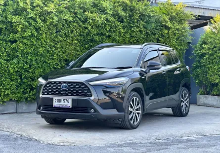 2021 Toyota Corolla Cross 1.8 Hybrid premium safety โปร.ฟรีดาวน์ รถสภาพสวย รถเจ้าของเดียวไมล์แท้