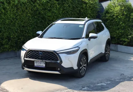 2021 Toyota Corolla Cross 1.8 Hybrid PREMIUM SAFETY ฟรีดาวน์ ราคาพิเศษ สภาพสวย รถเจ้าของเดียวไมล์แท้
