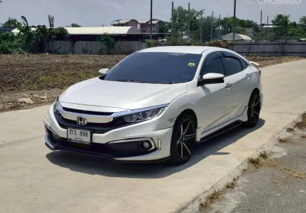 HONDA CIVIC 1.8 EL I-VTEC ปี 2020 จด 2021 สีขาว