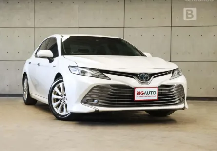 2021 Toyota CAMRY 2.5 Hybrid Premium AT ไมล์แท้ 5หมื่น TOP Full Option มีรับประกันจาก Toyota B3642