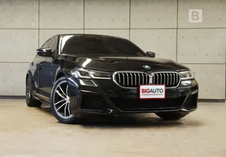 2022 BMW 520d 2.0 G30 M Sport AT ไมล์แท้ 3หมื่น LCI(Minorchange) Topสุดดีเซล มี BSI Ultimate B2600