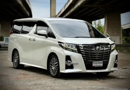 2016 Toyota ALPHARD 2.5 รถตู้/MPV รถบ้านมือเดียว