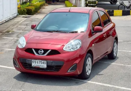 Nissan March 1.2 ปี 2018 รถบ้านมือเดียว ไมล์น้อย 