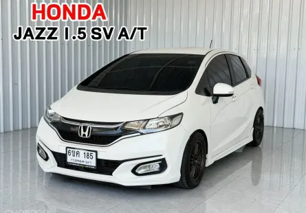 Honda JAZZ 1.5SV  i-VTEC รถเก๋ง 5 ประตู รถสภาพดี มีประกัน