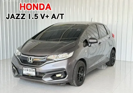 ฟรีดาวน์  Honda JAZZ 1.5V+ i-VTEC รถเก๋ง 5 ประตู รถสวย