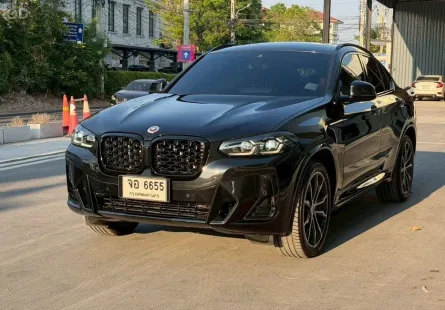 2023 BMW X4 xDrive20d M SPORT(LCI) สีดำ