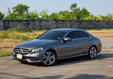 MERCEDES-BENZ C350e Plug-In HYBRID Avantgarde [W205] ปี 2018 หล่อ หรู แรง ประหยัดขั้นเทพ