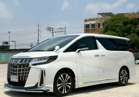 2018 Toyota Alphard 2.5L Sc Package สีขาว