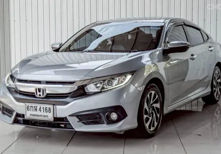 HONDA CIVIC 1.8 EL ปี 2017 สีเทา  โฉม FC-FK ปี16-21