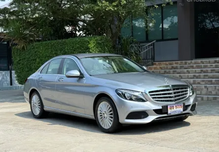 2016 BENZ C180 EXCLUSIVE รถออกศูนย์ BENZ THAILAND รถวิ่งน้อย เข้าศูนย์ตามระยะ รถไม่มีอุบัติเหตุครับ