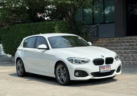 2018 BMW 118I MSPORT รถออกศูนย์ BMW THAILAND รถวิ่งน้อย รถเข้าศูนย์ตามระยะ รถไม่เคยมีอุบัติเหตุครับ