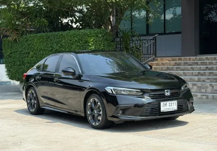 2024 HONDA CIVIC FE e:HEV EL+ รถมือเดียว วิ่งเพียง 50,000กม ไม่มีอุบัติเหตุ วารันตียังเหลืออีกนาน