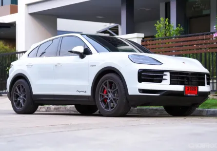 รถยนต์ Porsche Cayenne 3.0 E-Hybrid Coupe 2025 สภาพใหม่ วิ่งน้อยเพียง 4,000 กม. ออกศูนย์ AAS 