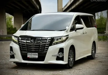 2015 จด 2016 Toyota ALPHARD 2.5 รถตู้/MPV ออกรถง่าย