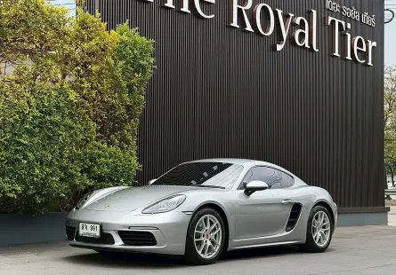 2019 Porsche 718 2.0 T รถเก๋ง 2 ประตู รถบ้านมือเดียว ไมล์น้อย ออกศูนย์  AAS  