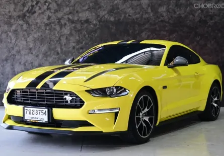 2021 Ford Mustang 2.3 EcoBoost รถเก๋ง 2 ประตู ออกรถง่าย รถสวย ไมล์แท้  