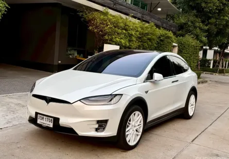 Tesla Model X LONG RANGE 4WD 2020 รถบ้านแท้ ไม่มีอุบัติเหตุ. มือเดียวป้ายแดง เจ้าของขายเอง  