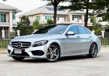2016 Mercedes-Benz C-Class 2.1 Blue TEC HYBRID รถเก๋ง 4 ประตู รถสวย ไมล์น้อย  