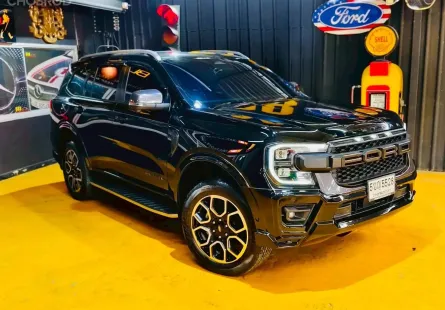 Ford Everest 2.0 Bi-Turbo Wildtrak 2023 วิ่งเพียง 23,000 กม. พร้อม Warranty รถสวย มือเดียวป้ายแดง 