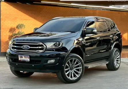 Ford Everest 2.0 Bi-Turbo Titanium 4WD 2020 รถมือสองสภาพดี  ไมล์น้อย  