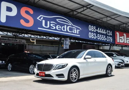 ฟรีเงินดาวน์ ดีเซล ตัว AMG รถสภาพสวยพร้อมใช้ครับ Mercedes-Benz S300 Bluetec Hybrid AMG ปี 2015