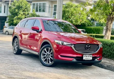Mazda Cx-8 2.5 SP  เครื่องยนต์: เบนซิน เกียร์: ออโต้  ปี: 2020 สี: แดง