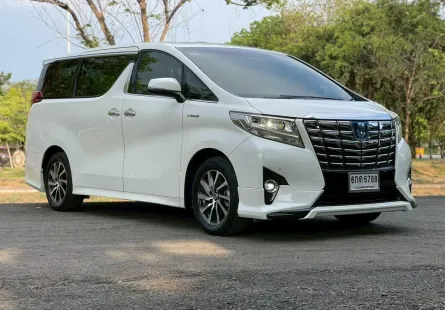 Toyota Alphard 2.5 Hybrid E-Four SRC TOP ปี 2016 จด 2017