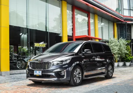 KIA GRAND CARNIVAL 2.2 SXL ปี 2020 (ตัวท็อปสุด) สีเทาเงางาม