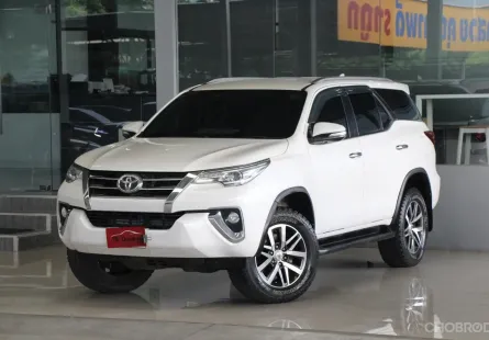 Toyota Fortuner 2.4 V ปี2016 รถบ้านแท้มือเดียว เข้าศูนย์ตลอด สวยเดิมทั้งคันรับประกัน ออกรถ0บาท