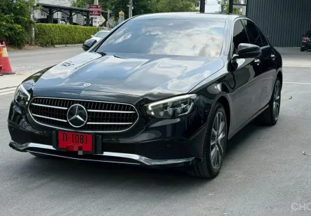 2024 BENZ E300e 2.0 AVANTGARDE FACELIFT สีดำ