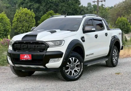 FORD RANGER WILDTRAK HI-RIDER 2.2 4WD A/T ปี2017(แท้) สีขาว