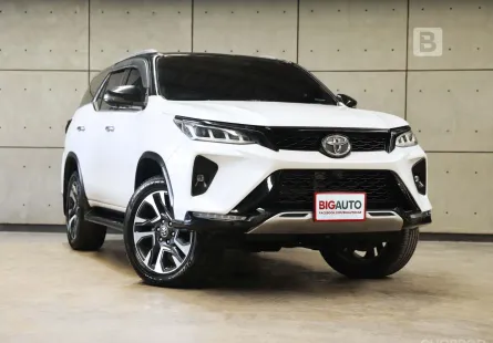 2021 Toyota FORTUNER 2.4 Legender (Black top) 4WD SUV AT ไมล์แท้ รถมือแรกจากป้ายแดง B1039