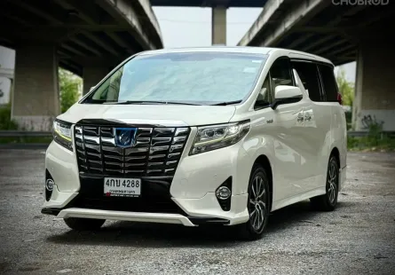 Toyota Alphard 2.5 Hybrid E-Four 2015 รถยนต์ไฟฟ้าประหยัด