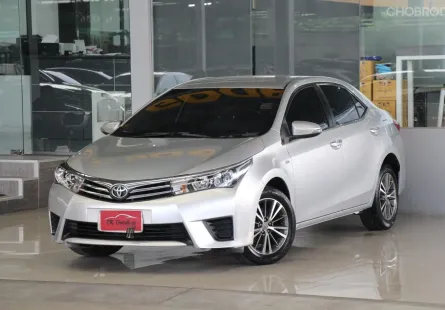 Toyota COROLLA 1.6 G ปี 2014 รถบ้านแท้ๆ ไม่เคยติดแก๊สแน่นอน เข้าศูนย์ตลอด สวยเดิม ออกรถ0บาท