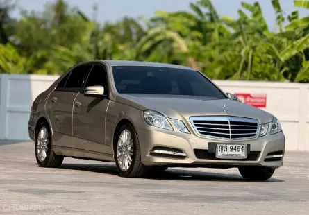 Mercedes-Benz E-Class W212 1.8 E200 CGI 2011 สภาพดี ไมล์น้อย