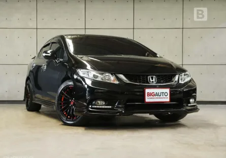 2016 Honda CIVIC 1.8 FB E Sedan AT ไมล์แท้ 8 หมื่น ภายนอกติดตั้งชุดแต่งรอบคันของแท้ B1690