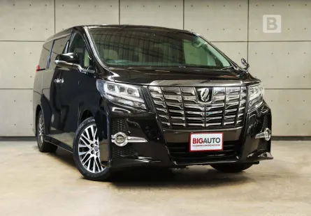 2016 Toyota ALPHARD 2.5 S C-Package Van AT ไมล์แท้ มือแรกจากป้ายแดง B9898
