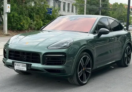 2023 Porsche Cayenne Coupe Platinum Edition สีพิเศษ Oak Green Metallic