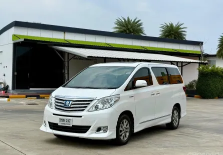 2014 Toyota ALPHARD 2.4 HYBRID รถตู้/MPV รถบ้านแท้ ไมล์น้อยสุด  