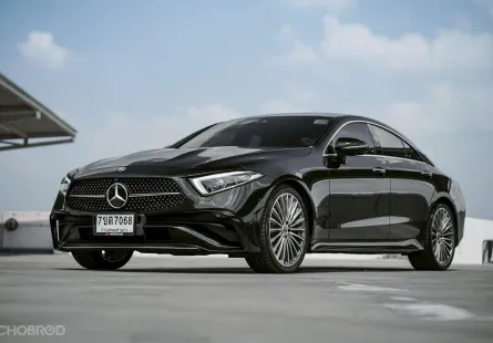 Benz CLS220d AMG ปี 2021 เบาะแดงดำเพิ่มความสปอร์ต รถมือเดียว ป้ายแดง 