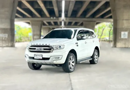 2017 Ford Everest 2.2 Titanium Plus รถครอบครัวพร้อมใช้ 