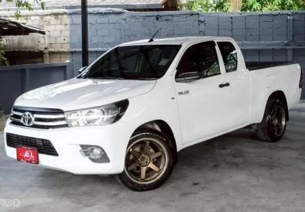 TOYOTA HILUX REVO 2.4 J PLUS CAB M/T ปี2018(mnc) สีขาว