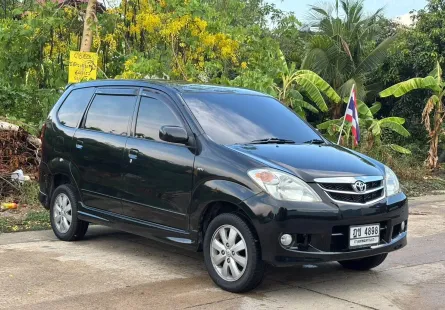 Toyota Avanza ปี 2009 สีดำ 