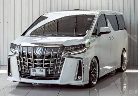 TOYOTA ALPHARD, 2.5 SC PACKAGE ปี 2019 สีขาว โฉม ปี15-23