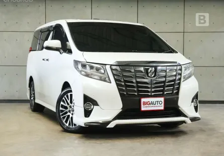 2016 Toyota ALPHARD 3.5 Executive Lounge Van AT ไมล์แท้ ชุดแต่งแท้จากโรงงานรอบคัน(Full Option) B9801