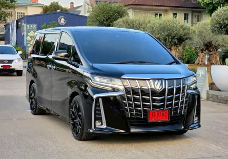 2022 Toyota ALPHARD 2.5 รถตู้/MPV ฟรีดาวน์ รถสวย ไมล์แท้ มือเดียวป้ายแดง  
