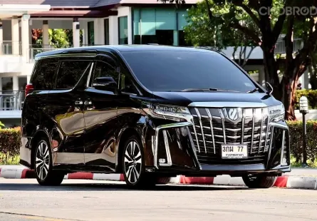 Toyota Alphard 2.5 2023  รถบ้านพร้อมใช้งาน ไมล์น้อย มือเดียว ป้ายแดง  